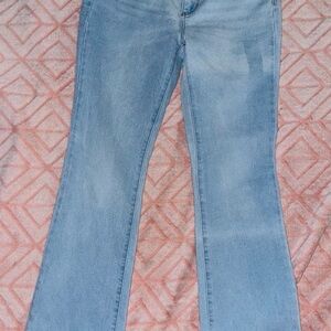 No Boundaries Light Blue Flare Jeans